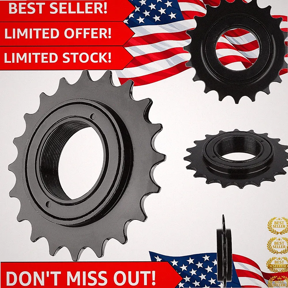 20T Single Speed Bike Freewheel - High Tensile Steel for Smooth Performance