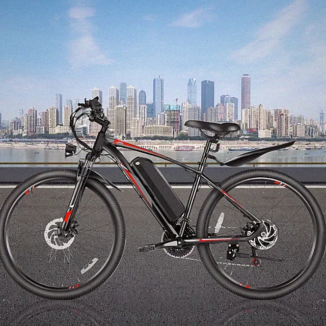 27.5INCH Electric Mountain Bicycle, Adults 500W 48V 10.4Ah Commuting E-Bike HOT!