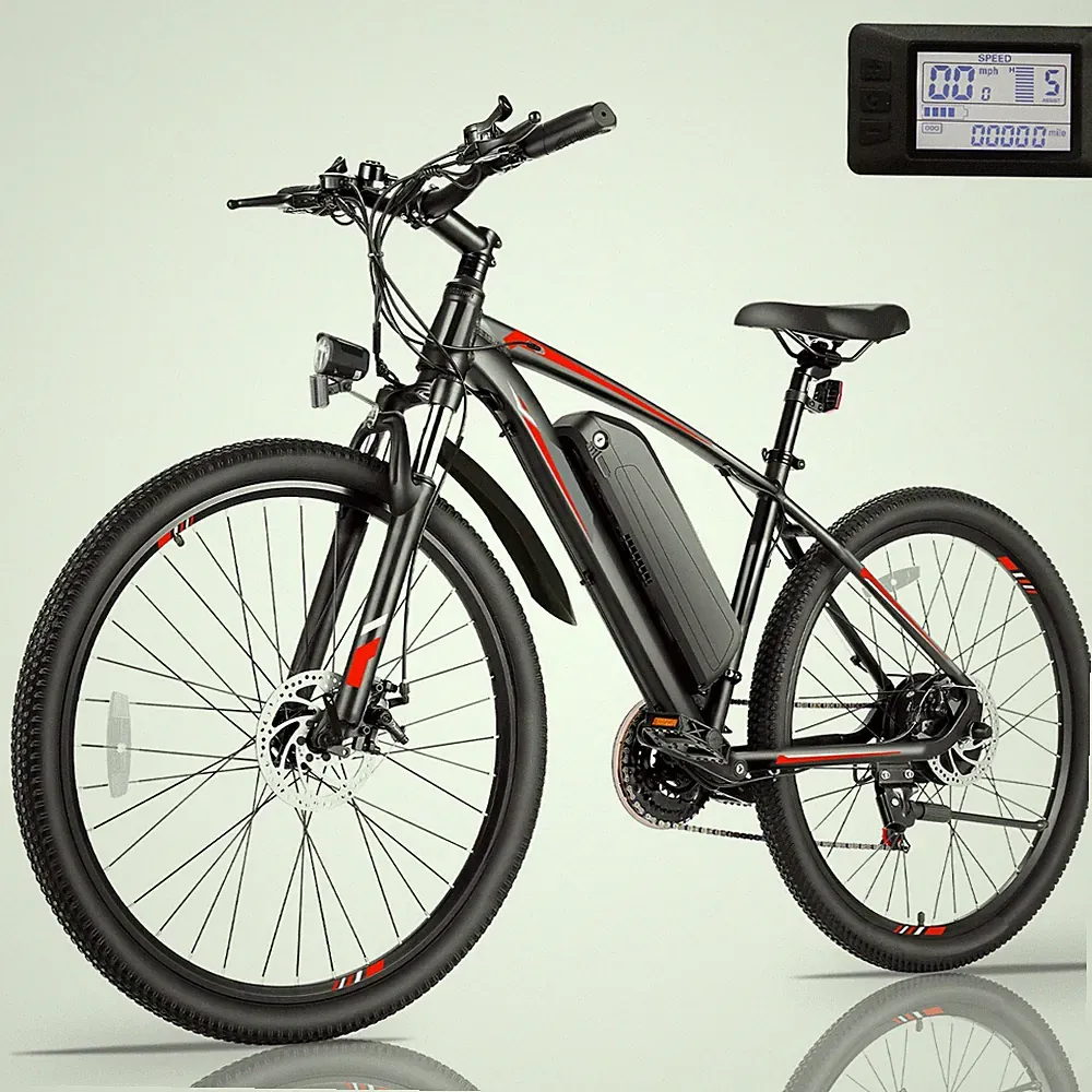 27.5in Electric Bike 500W Mountain Bicycle 48V/10.4Ah Battery E-Bike 21Speed A+