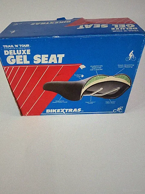 BikeXtras Deluxe Touring Bicycle Seat New in Package Model 489109