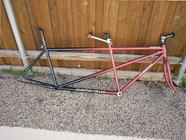 Comotion Speedster Tandem Med Frameset with Extras