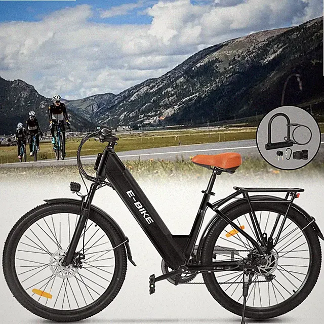 Electric Mountain Bike Peak 750W 36V 26"City Bike 40 Miles EBikes Adults Teens