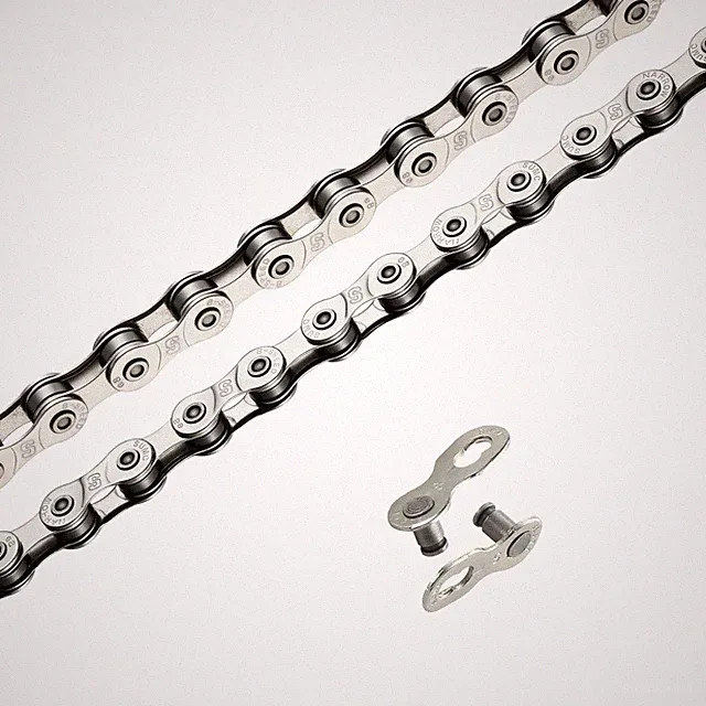 Heavy Duty Ebike Chain 6/7/8 Speed 136 Links, High Tensile Anti-Break Anti-Ru...