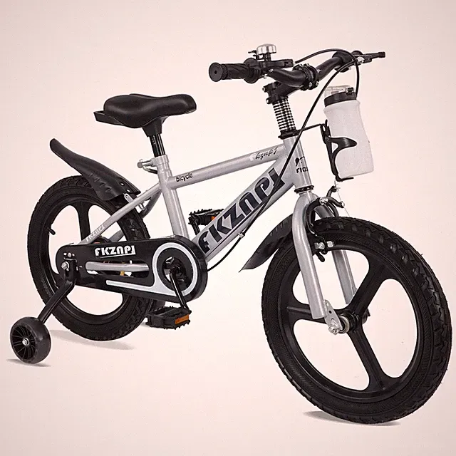 Kids Bike 18 Inch – High Carbon Steel Frame, Magnesium Alloy Wheels, Trai