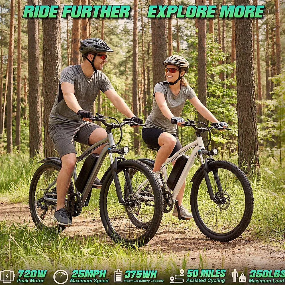 High Tensile Steel Electric Mountain Bike