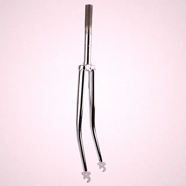 Sunlite LW 1in Steel Threaded Fork with Caliper Mounts, 27in Wheel Compatibility