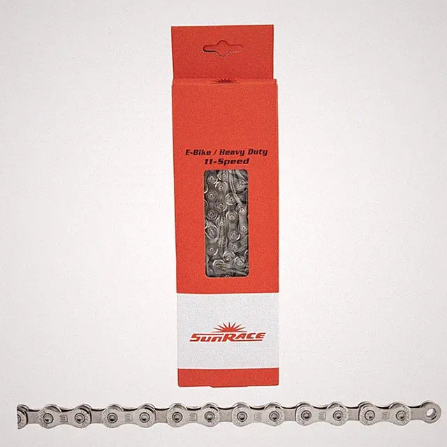 Sunrace CN-11E 11-Speed E-MTB Chain with Teflon Coated Plates & High Tensile